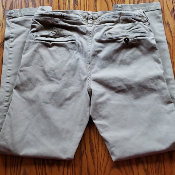 AE Slim Straight Khakis - Picture 2 of 6